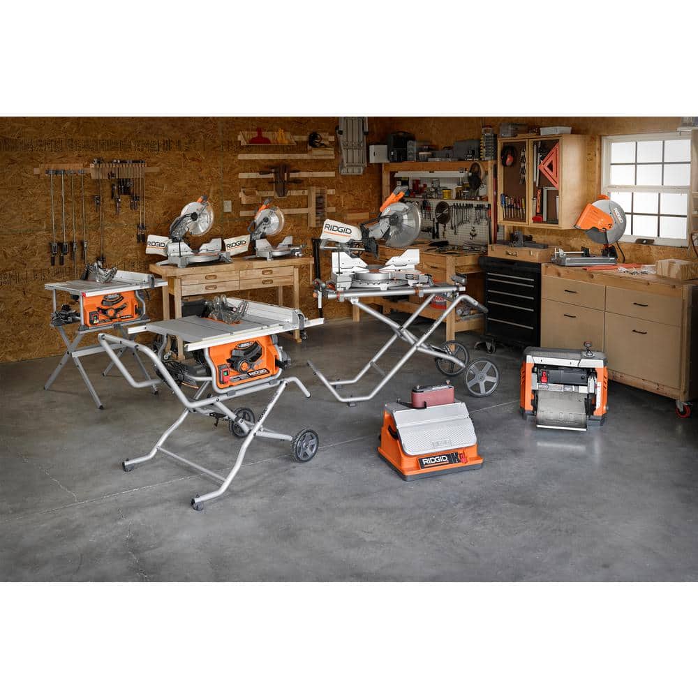 Support de scie à onglet mobile pliable avec supports de montage