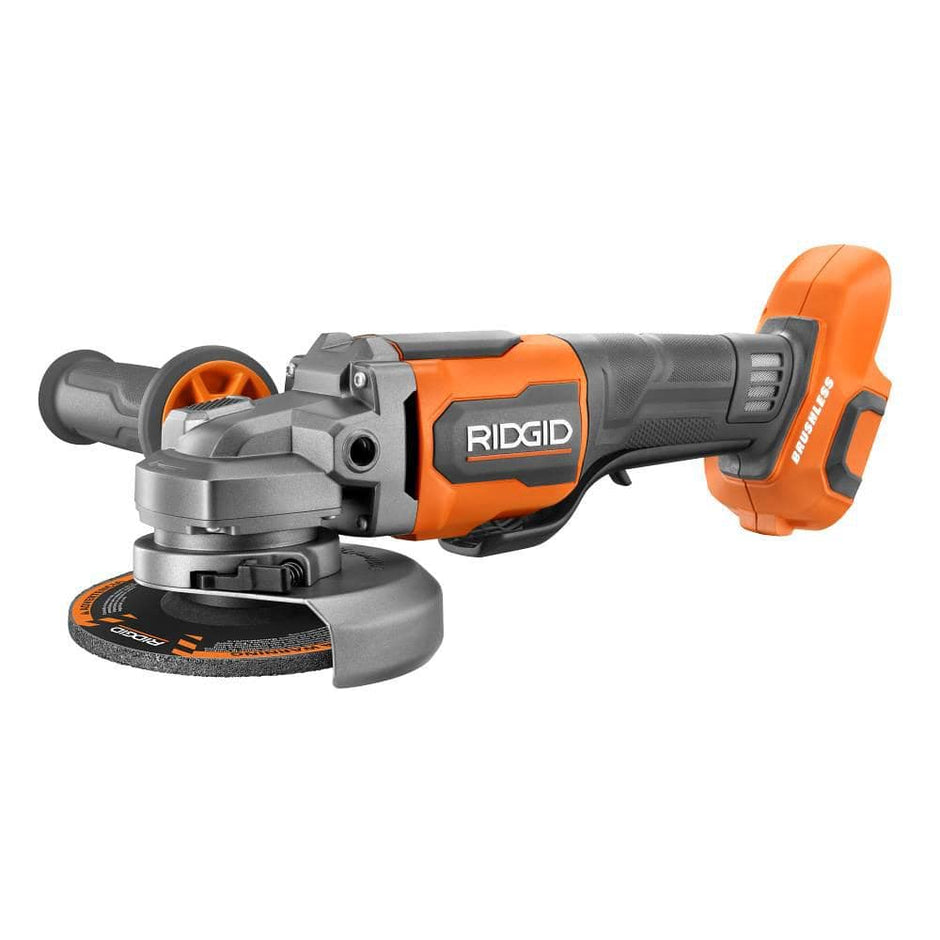 18V Brushless Cordless 4-1/2 in. Paddle Switch Angle Grinder (Tool Only)