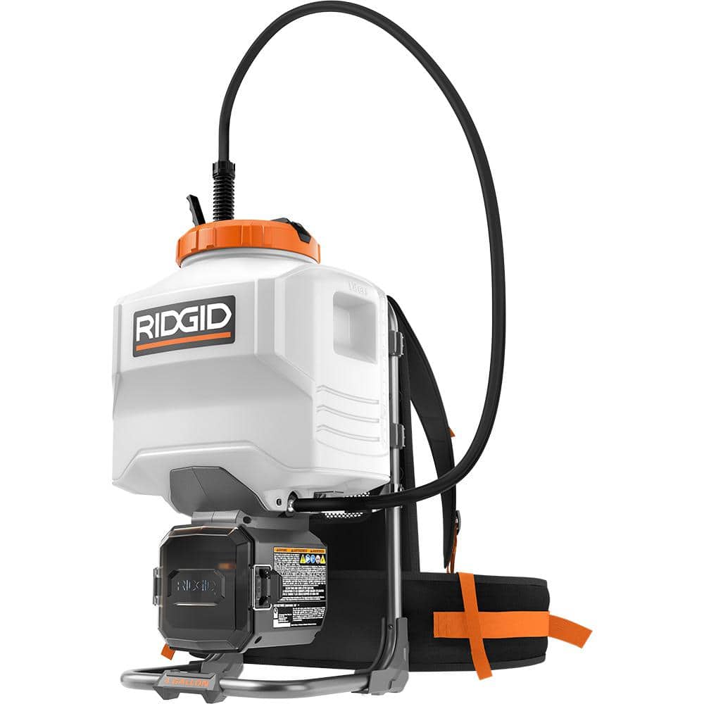 Pulvérisateur chimique à dos sans fil 18 V, 4 gal., avec batterie 2.0 et chargeur