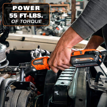 Kit de clé à cliquet sans fil 18 V 3/8 po avec batterie 2,0 Ah et chargeur