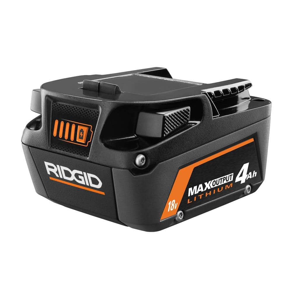 Perceuse-visseuse à percussion sans fil 18 V 1/2 po avec batterie 4 Ah MAX, chargeur 18 V et sac à outils.