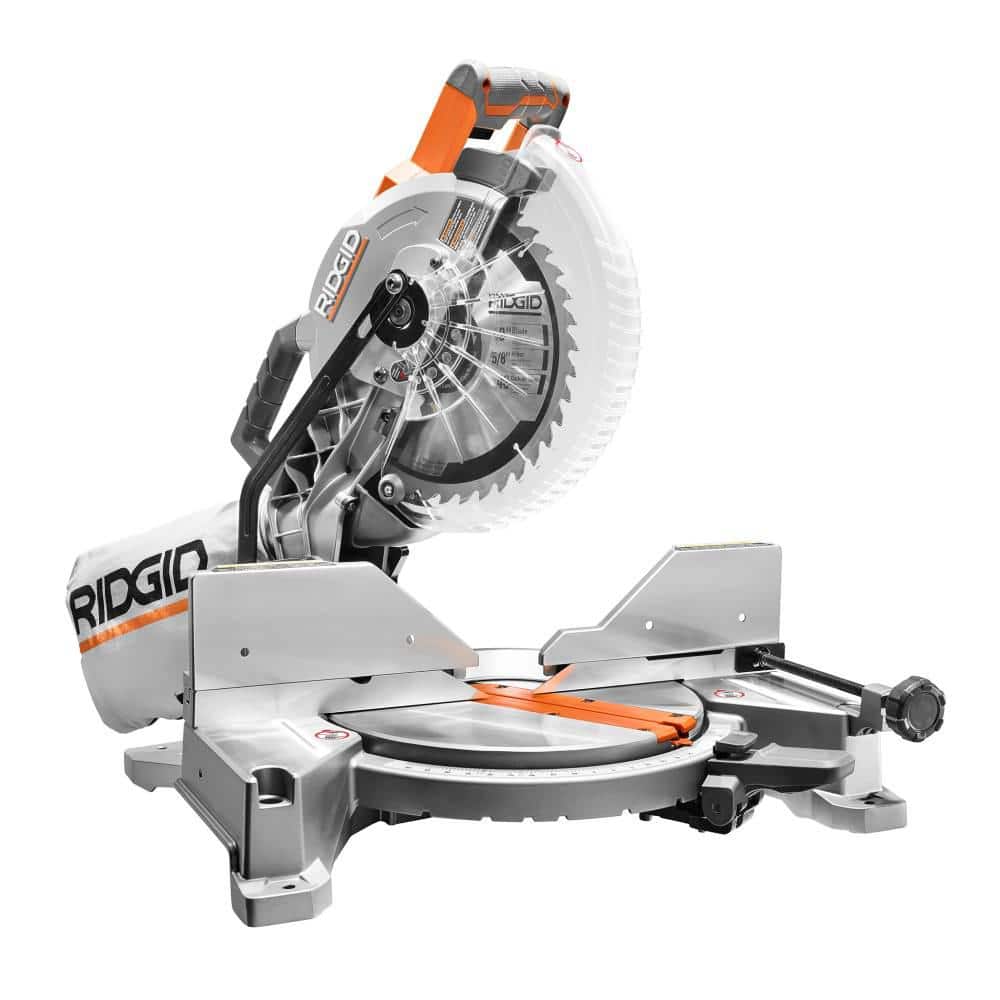 15 Amp 10 in. Corded Dual Bevel Miter Saw with LED Cut Line Indicator