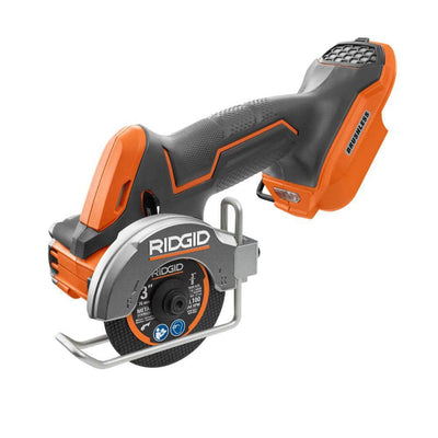 Scie multi-matériaux sans fil 18 V SubCompact de 7,6 cm (3 po) (outil seul) avec (3) molettes de coupe