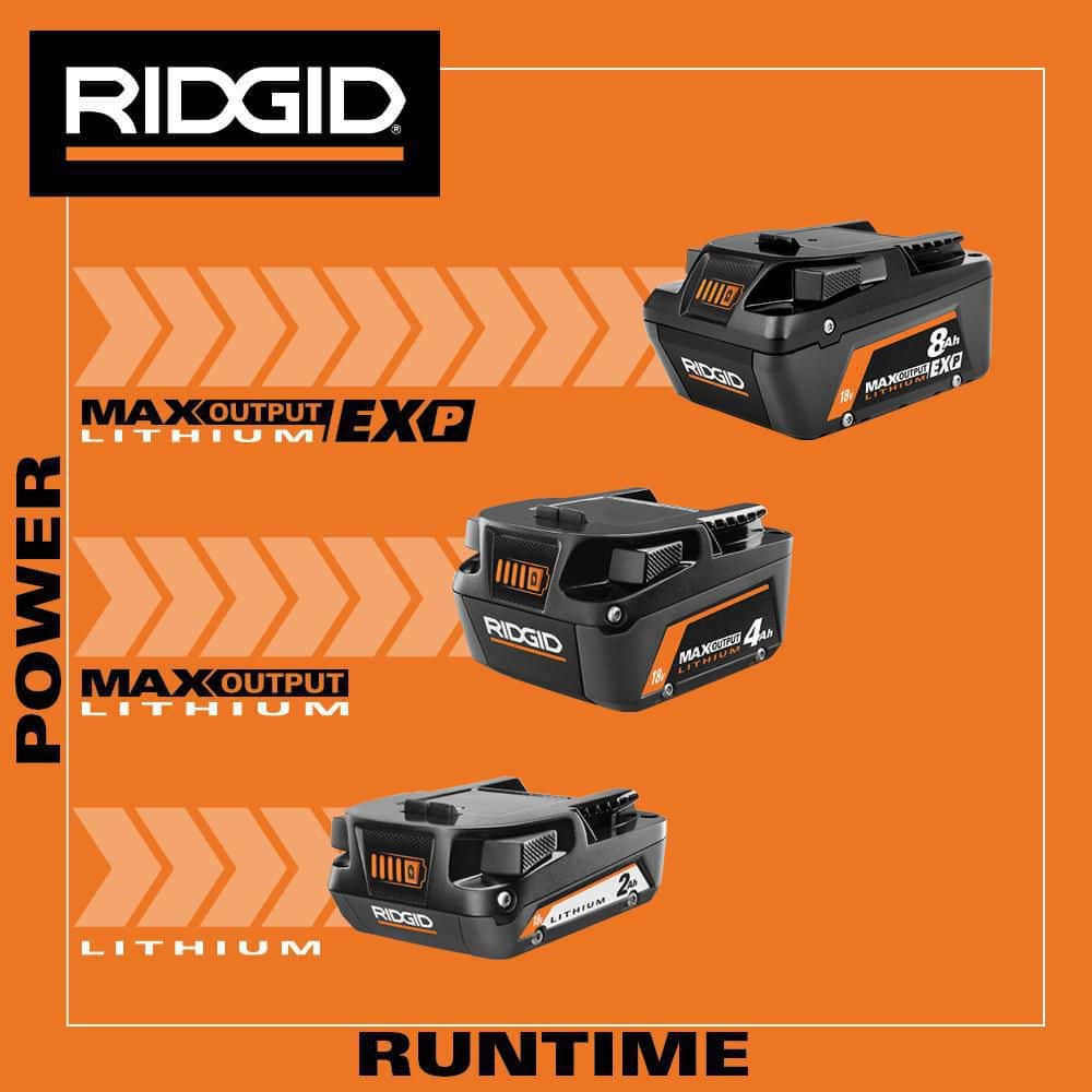 Batterie lithium-ion EXP 18 V 8,0 Ah à puissance maximale (lot de 2)