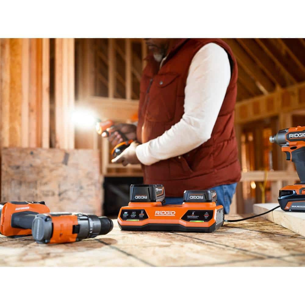 Chargeur simultané à double port 18 V