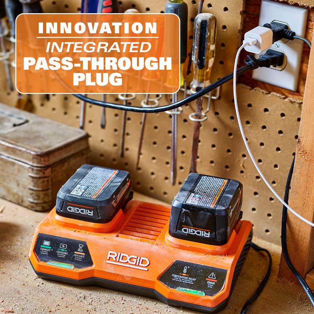 Chargeur simultané à double port 18 V