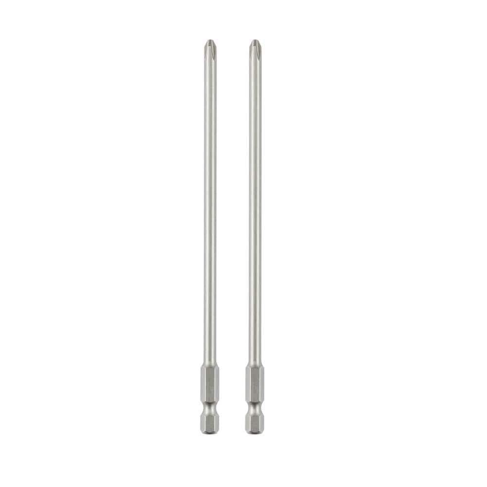Embout de vissage Philips n° 2 de 148 mm (lot de 2) pour visseuse RIDGID R86630